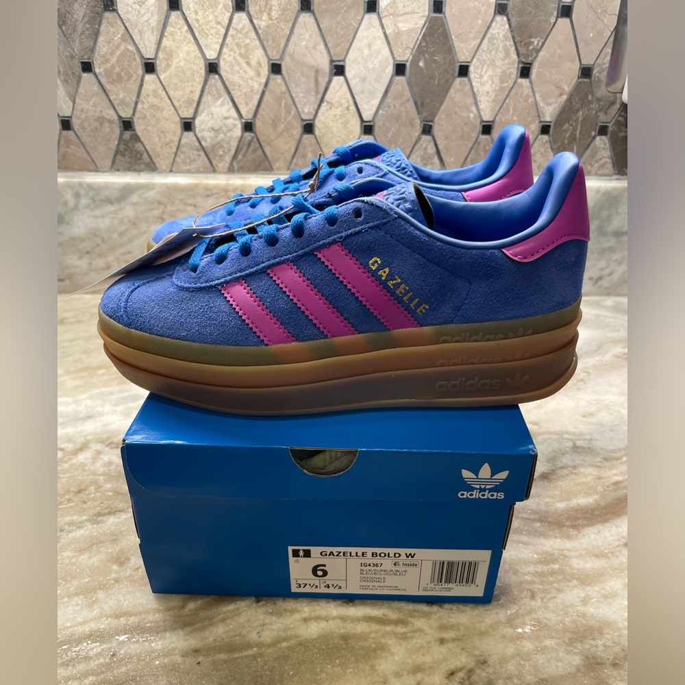 Adidas Gazelle Bold Sz 6 NWT